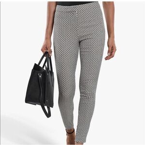 Reiss‎ Gio Jacquard Patterned Slim Skinny Zip Hem Trouser Pants Size 6
